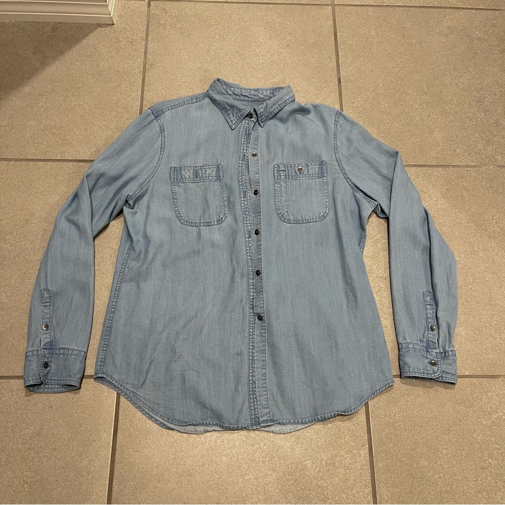 Denim Long Sleeve Shirt